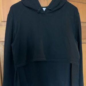 Nursing sweatshirt latched mama